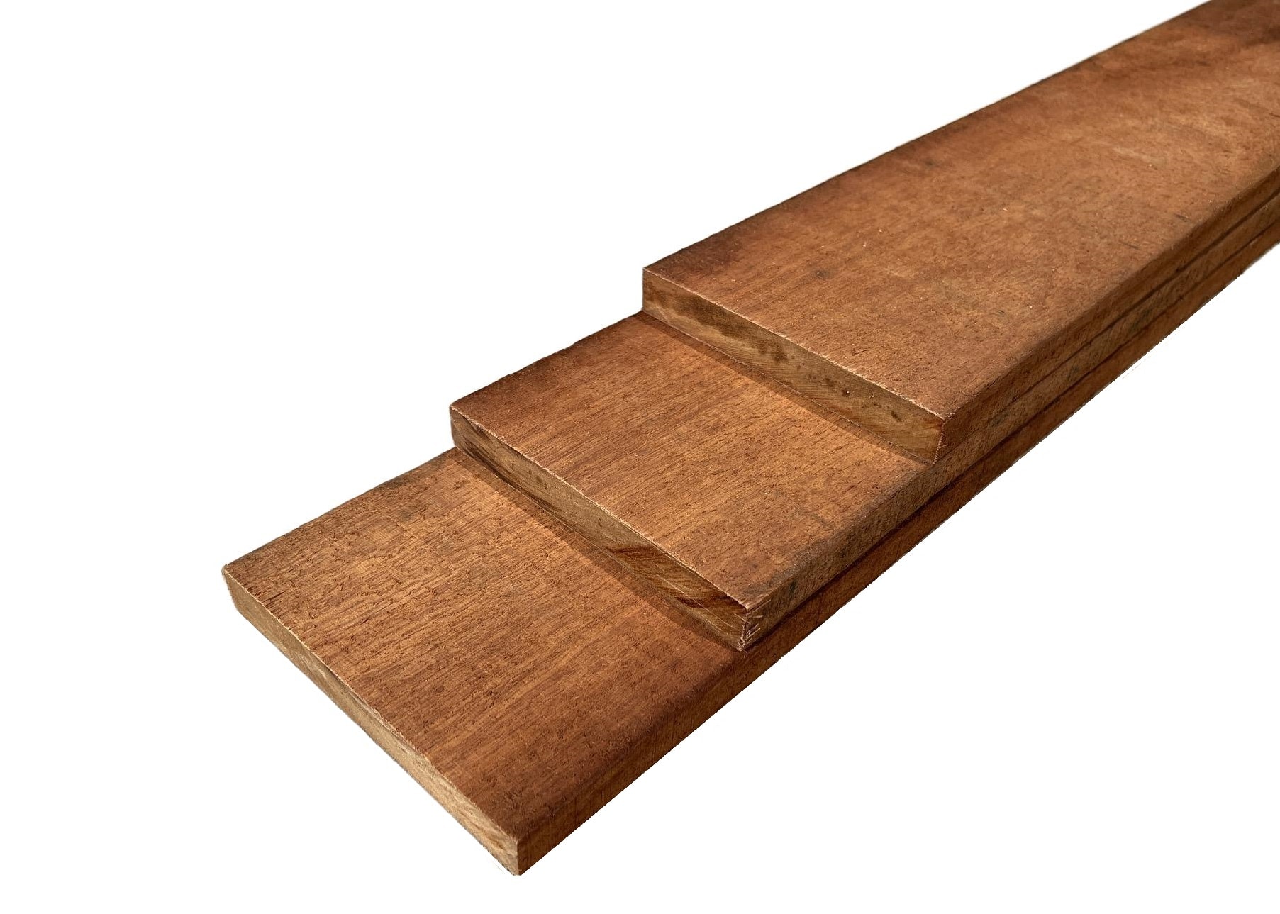 Hardhouten planken kopmaat 15x2cm Basralocus